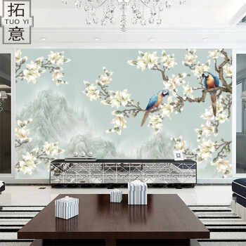 新中国式3 D中国式花鳥テレビ背景の壁5 Dシム壁紙10 D居間8 Dベドム16 D立体壁紙の壁紙のデカザリングはシムの3 D水晶繊維布です。