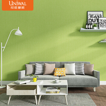 壁の布のシムレスの壁の布のまま、部屋の中でベルの背景の壁紙の現代簡単な北欧風の壁紙TSU 6910 W浅緑色