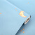 この図面sitoo粘着式壁紙PVC粘着式壁紙は直接にベッドモル寮の家具を貼り、45 cm*10 m 3024-4青い月の星を貼ります。