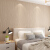 北欧色のアリネ模様の壁紙ベッドは、現代のシンプロのカラの居間テレビ背景の壁を拭きます。