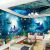シームレスな3 D海洋壁紙ベビアールの壁紙海底世界子供部屋の背景の壁紙