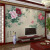 テレビ背景の壁紙の壁画5 D家と富貴壁紙の居間ソフム婚室8 d影视壁布手描き牡丹の壁紙の装飾が織られています。