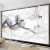 新中国式の抽象的な山水墨画カステラ壁画ソフエムのベトリングテレビ背景の壁紙の壁紙の壁紙の寸法を確定しました。壁紙です。