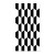 白黒格子グーレ系ins壁紙シンプロ幾何学図形図柄ベドテレビ背景の壁壁紙经典モノクロHB 007-03(グーレド防水性モデル)