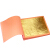 金線牌24 k純金箔紙の含金量99%8 x 8 cmノノート金箔5.2元(130元25枚)