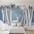 北欧树林のムーアアアビジュアルを背景にした壁纸のベッドム居間北欧简单装饰シムレス壁纸のカースタス商品はカースタスサービスにリンクしてください。