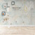 北欧スティルイバックグラウンドの壁紙現代簡単居間装飾壁紙8 d立体壁紙壁画カスケードリンクサービスの撮影件数