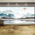 伊尔雅シーム壁画8 D新中国水墨境地青山水壁画居間テレビ背景の壁ベムム3 d不織布壁画シム5 D凸凹絹布