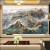 中国式3 d立体テレビ背景の壁紙万里の万里の長城山水風景壁紙迎客松壁画中国画アメリカ通気不織布