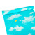 洋式壁紙粘着式壁紙は、防水性ベドムムの家具の背景がシンプである。2084青い空と白い雲45 cm*10 m(1巻)