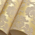 愛の柏の壁紙は簡単です。欧式ダマスト不織布壁紙雲3 Dレリエフの壁紙書房レスト暖房かベドの居間ホーテは全部の壁紙8675金の黄色を敷きます。