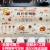 柳州螺蛳粉背景の壁紙広西特色伝統美食装飾壁画ビーフン店壁紙シームレスな背景の壁壁画は防水性に優れ、光沢銀布/平方メートルです。