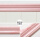淡いピンクの花のウエストライン2.3 mX 8 c